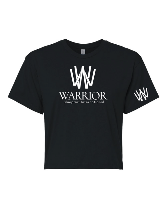 Warrior Blueprint Cropped Tee